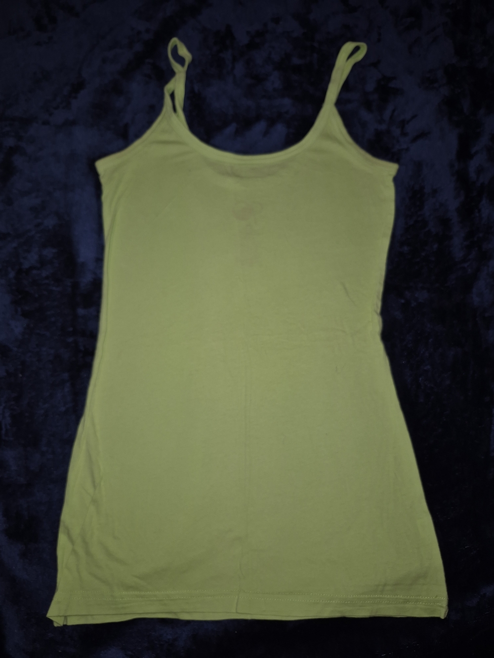 OP Lime Green Spaghetti Strap Tank